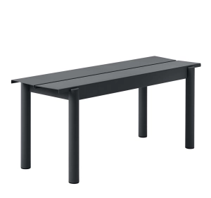 Ławka ogrodowa LINEAR STEEL,  MUUTO