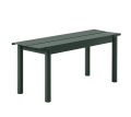 Ławka ogrodowa LINEAR STEEL MUUTO mała