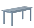Ławka ogrodowa LINEAR STEEL MUUTO niebieska