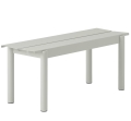 Ławka ogrodowa LINEAR STEEL MUUTO szara
