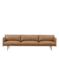 Outline-3,5 osobowa Cognac Muuto
