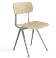 Krzesło Result beżowa rama, lakierowane siedzisko