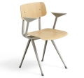 Krzesło RESULT z podłokietnikami HAY beżowa rama