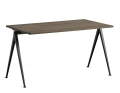 Stół / biurko PYRAMID TABLE 01 HAY czarna rama, ciemny dąb