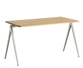 Stół / biurko PYRAMID TABLE 01 HAY rama beżowa blat lakierowany