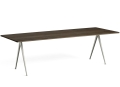 Stół PYRAMID TABLE 02 HAY L250xW85  beżowa rama, ciemny dąb