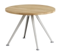 Stolik kawowy PYRAMID CAFÉ TABLE 51 Ø60 HAY beżowa rama