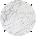 Stolik boczny TS marmurowa GUBI White Carrara