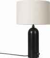 Lampa stołowa GRAVITY S GUBI stal, kremowy klosz