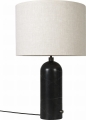 Lampa stołowa GRAVITY L marmurowa GUBI kremowy klosz