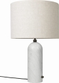 Lampa stołowa GRAVITY L marmurowa GUBI