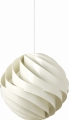Lampa wisząca TURBO Ø62 GUBI  alabastrowa biel
