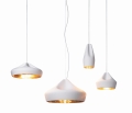 Lampa wisząca PLEAT BOX złote Marset