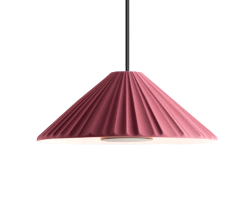 Lampa wisząca PU-ERH 21 Marset  burgundowo-biała
