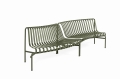 Ława ogrodowa PALISSADE PARK dining bench HAY oliwkowa