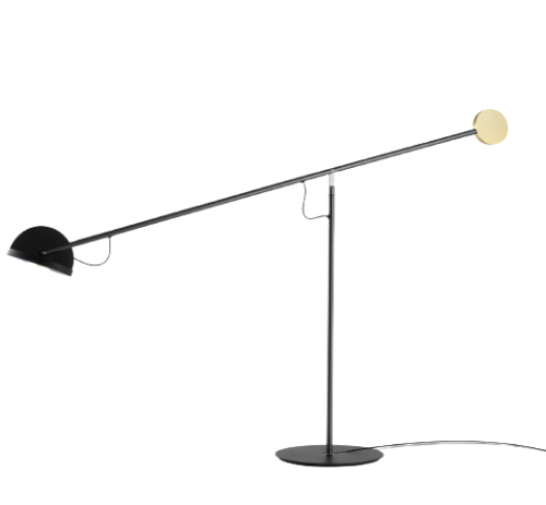 Lampa stołowa COPÉRNICA M Marset grafit - złoty