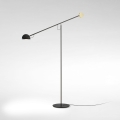 Lampa podłogowa COPÉRNICA P Marset grafit - złoto