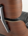 Fotel z podnóżkiem EAMES LOUNGE CHAIR Santos Palisander Vitra