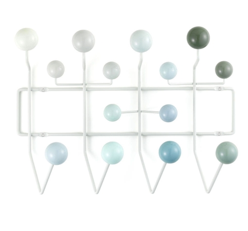 Wieszak drewniany HANG IT ALL biały Vitra