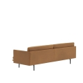 Sofa OUTLINE 3-osobowa skóra Cognac MUUTO
