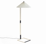 Lampa podłogowa MATIN 500 bawełniany klosz HAY 