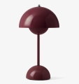 Lampa bezprzewodowa FLOWERPOT VP9 śliwkowy AndTradition