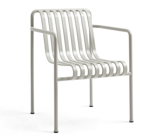 Krzesło ogrodowe PALISSADE DINING z podłokietnikami HAY