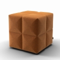 Puf BUZZI CUBE 3D pomarańczowy BUZZI SPACE