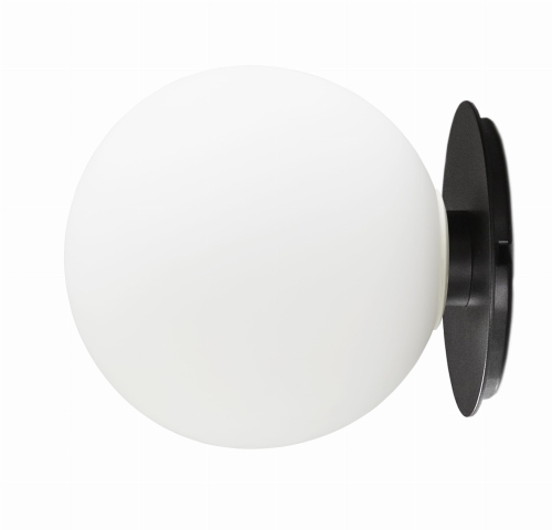 Lampa ścienna / sufitowa TR BULB czarna MENU