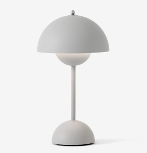 Lampa bezprzewodowa FLOWERPOT VP9 szary matt &Tradition