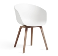 Krzesło AAC 22 nogi orzech amerykański HAY AAC 22 white shell_wb lacquer walnut base.jpg
