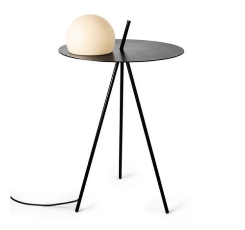 Lampa stojąca CIRC M-3725 stolik Estiluz