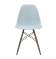 Krzesło EAMES PLASTIC CHAIR DSW nogi drewniane Vitra  ice grey
