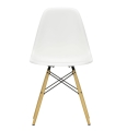 Krzesło EAMES PLASTIC CHAIR DSW białe -  golden maple VITRA