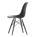 VITRA Eames Plastic Side Chair DSW czarne - 30 black maple