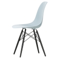 Krzesło EAMES PLASTIC CHAIR DSW nogi drewniane Vitra  ice grey 30 black maple -