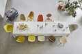 Eames Plastic Side Chair DSW Eames Plastic Armchair DAW
