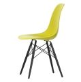 VITRA Eames Plastic Side Chair DSW musztardowe - black maple