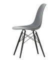 VITRA Eames Plastic Side Chair DSW granitowa szarość - black maple