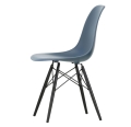 VITRA Eames Plastic Side Chair DSW sea blue - 30 black maple