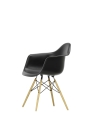 Krzesło EAMES PLASTIC DAW drewniane nogi Vitra - 12 deep black - 65 ash honey -jesion