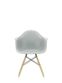 Krzesło EAMES PLASTIC DAW drewniane nogi Vitra light grey - 65 ash honey - jasnoszary