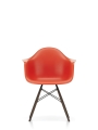 Krzesło EAMES PLASTIC DAW drewniane nogi Vitra dark maple - centre ciemny klon