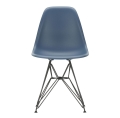Krzesło DSR Eames Plastic Side Chair Vitra  sea blue, basic dark powder-coated -