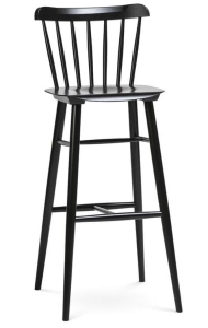 Hoker wysoki IRONICA czarny TON