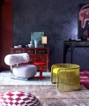 Fotel PIPE półokrągłe oparcie Moroso