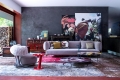 Fotel PIPE półokrągłe oparcie Moroso