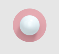 Lampa ścienna CANDY CIRCLE 360° Swedish Ninja