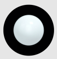 Lampa ścienna CANDY CIRCLE 360° Swedish Ninja