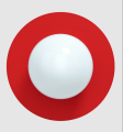 Lampa ścienna CANDY CIRCLE 360° Swedish Ninja